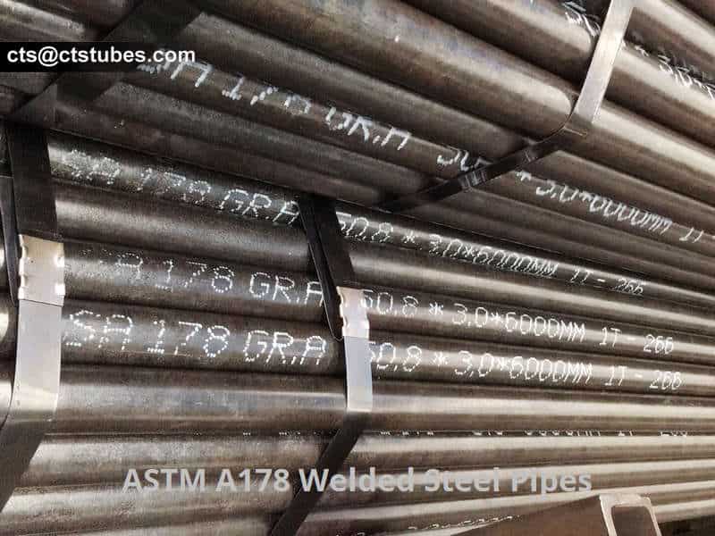 ASTM A178 Welded Carbon Steel Pipes