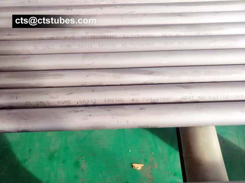 ASME SA312 TP310S Stainless Steel Pipes