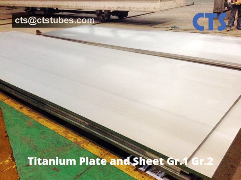 Titanium Plate and Sheet Gr.1 Gr.2