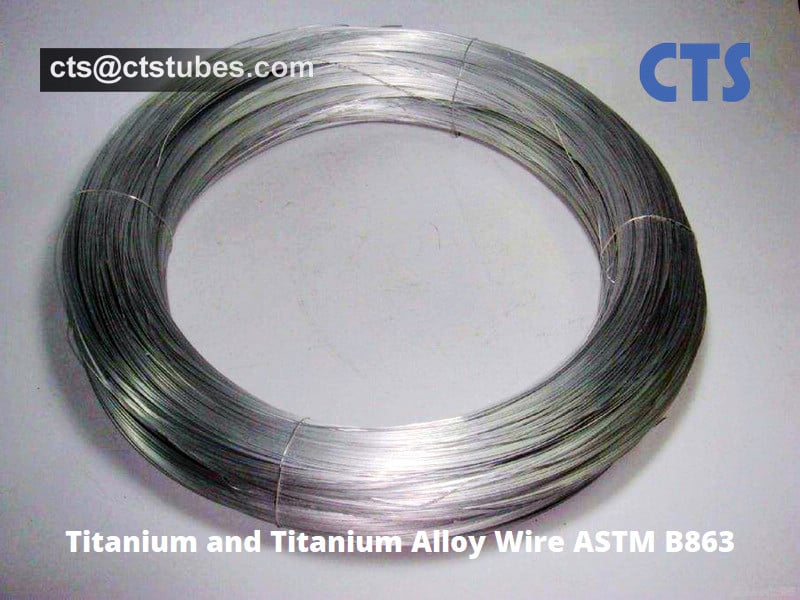 Titanium and Titanium Alloy Wire ASTM B863